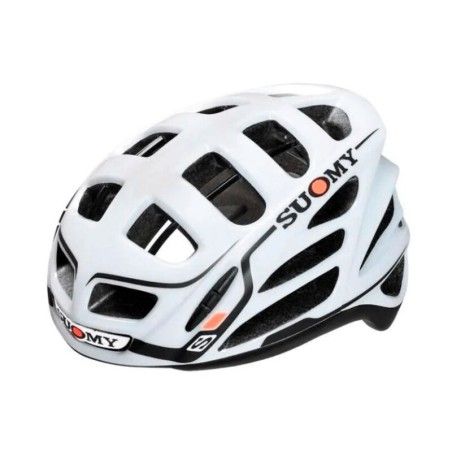 Casco de bicicleta SUOMY Gun Wind S-Line - Blanco/Negro - motoscamaralweb.com