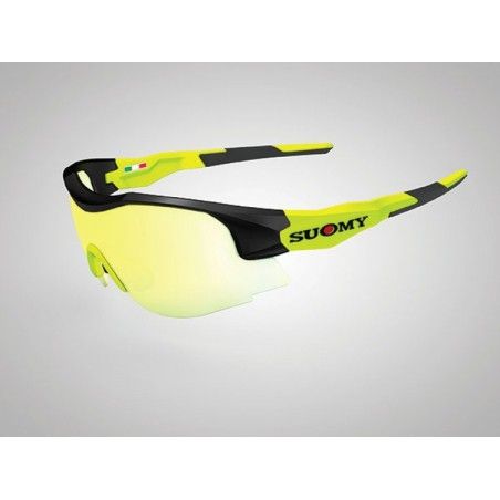 Gafas ciclismo SUOMY Fiandre - Amarillo/Negro - motoscamaralweb.com