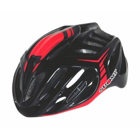 Casco de bicicleta SUOMY Timeless - Negro/Rojo - motoscamaralweb.com