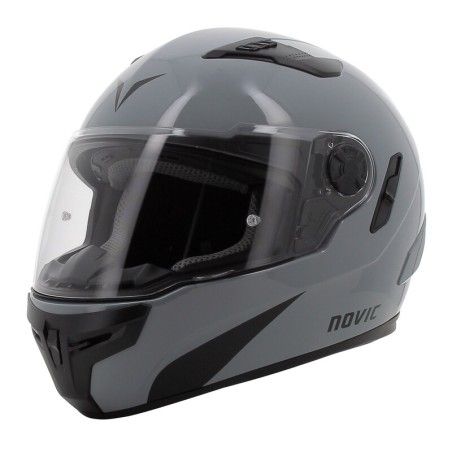 Casco NOVIC Rever - gris- motoscamaralweb.com