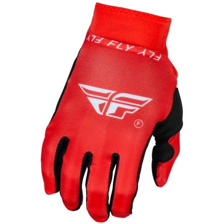 Guantes FLY RACING Pro Lite - Rojo / Blanco - motoscamaralweb.com
