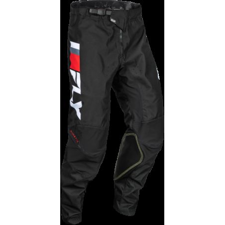 Pantalón infantil FLY RACING Kinetic Prix - Rojo / Gris / Blanco - motoscamaralweb.com