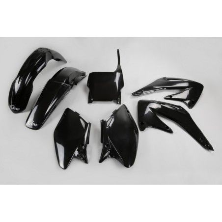 Kit plástica completo UFO Honda negro HOKIT107-001 - motoscamaralweb.com