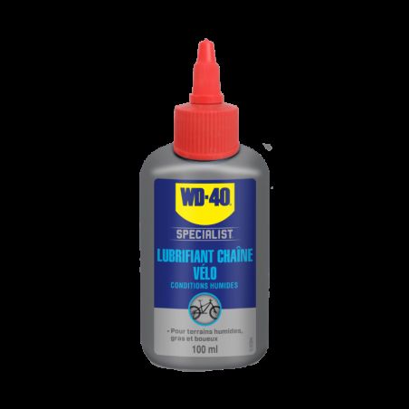 Grasa de cadena liquida para bicicleta (húmedo) WD-40 Specialist® 100ml - motoscamaralweb.com