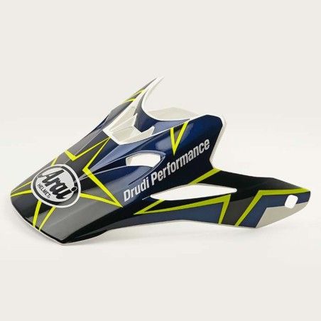 Visera ARAI MX-V - Stars &amp;amp; Stripes Blanco- motoscamaralweb.com