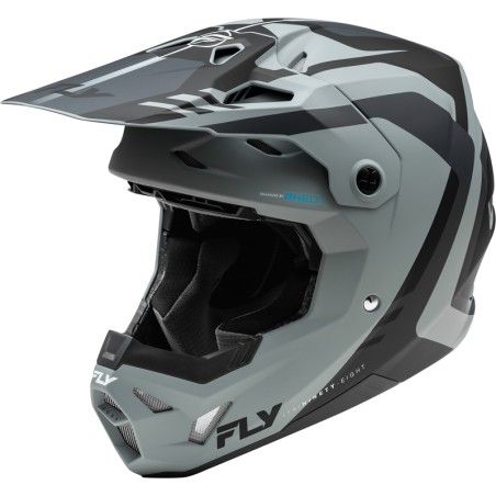 Casco FLY RACING Formula CP Krypton - Gris Mate / Negro- motoscamaralw