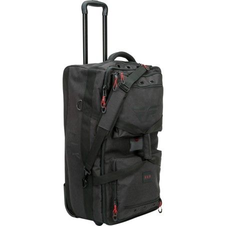 Bolsa de viaje FLY RACING Tour Roller - Negro - motoscamaralweb.com