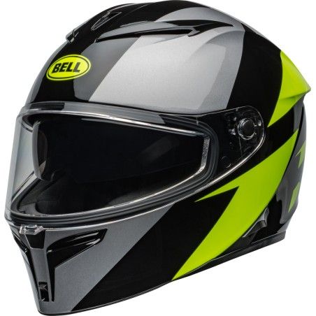 Casco BELL Lithium - Shear Gloss Metallic Gray/Retina - motoscamaralweb.com