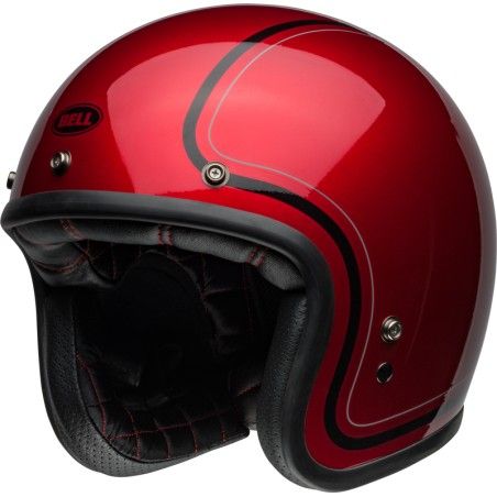 Casco BELL Custom 500 - Chief Gloss Gloss Candy Red- motoscamaralweb.c