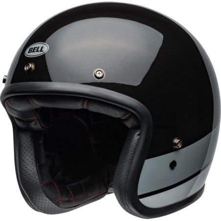 Casco BELL Custom 500 - Gloss Black Flake- motoscamaralweb.com