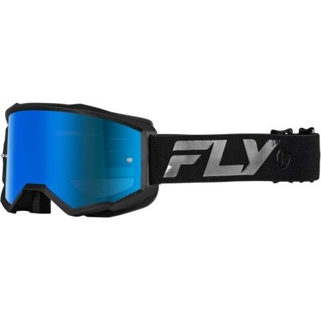 Gafas FLY RACING Zone - Negro / Negro - Lente Sky Blue / Ahumado - motoscamaralweb.com