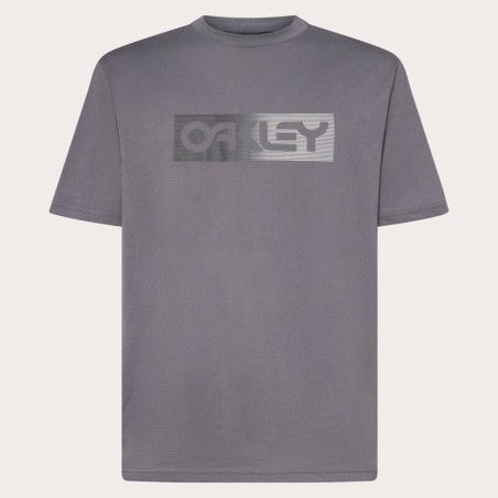 Camiseta OAKLEY Dual B1B Logo Tee - gris - motoscamaralweb.com