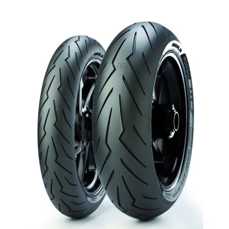 Neumático PIRELLI DIABLO ROSSO III (D) standard 180/55 ZR 17 M/C (73W) TL - motoscamaralweb.com