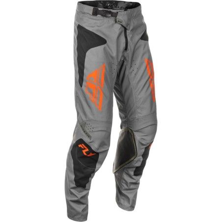 Pantalón FLY RACING Kinetic SYM - Gris / Naranja / Negro - motoscamaralweb.com