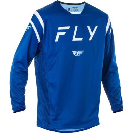 Camiseta FLY RACING Kinetic Center - Navy / Blanco - motoscamaralweb.com