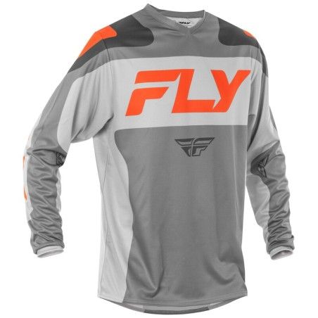 Camiseta FLY RACING F-16 - Gris / Naranja - motoscamaralweb.com