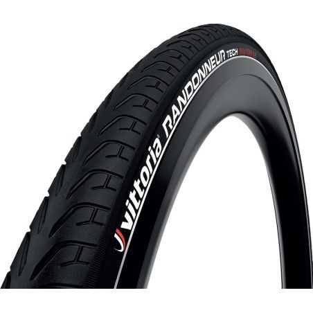 Neumático Vittoria Randonneur Tech 700x37c Rígido flanco reflectante G2.0 - motoscamaralweb.com
