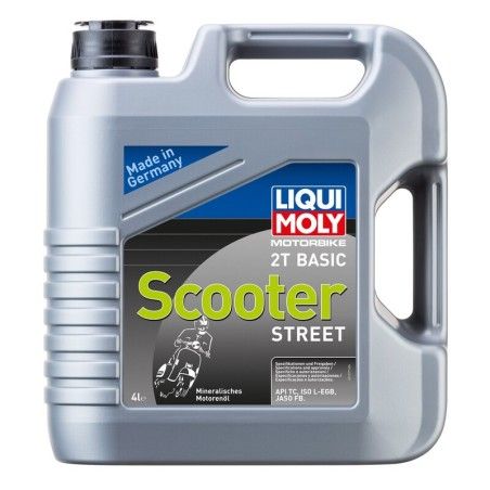 Garrafa 4L de aceite Liqui Moly 2T BASIC SCOOTER STREET - motoscamaralweb.com