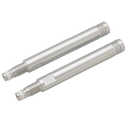 Pack de 2 extensiones de válvula fina Presta. Acero 30mm - motoscamaralweb.com