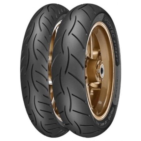 Neumático METZELER SPORTEC STREET 2 (F/R) 70/90-17 M/C 38S TL - motoscamaralweb.com