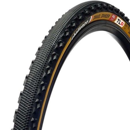 Neumático CHALLENGE HTLR Gravel Grinder Pro tubeless 700X36 Tan - motoscamaralweb.com