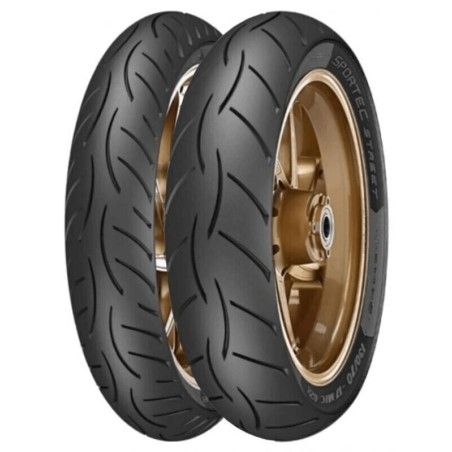 Neumático METZELER SPORTEC STREET 2 REINF (F/R) 80/80-14 M/C 43S TL - motoscamaralweb.com