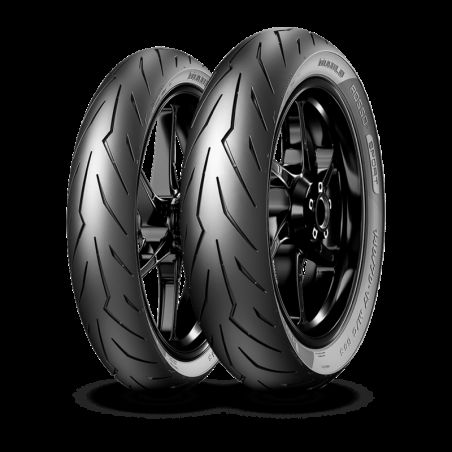 Neumático PIRELLI DIABLO ROSSO SPORT 110/70-17 M/C 54S TL - motoscamaralweb.com
