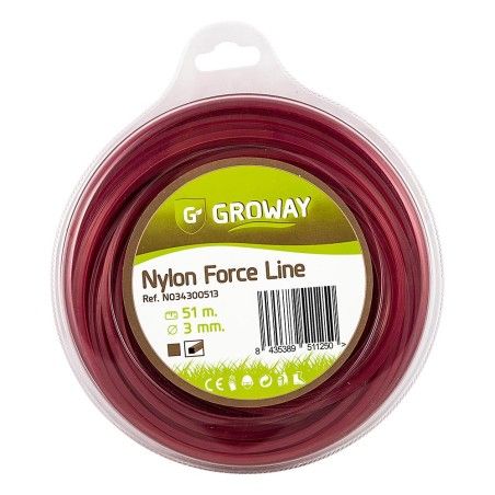 NYLON FORCE LINE CUADRADO D2.7MM L 66 M BLISTER LUJO- motoscamaralweb