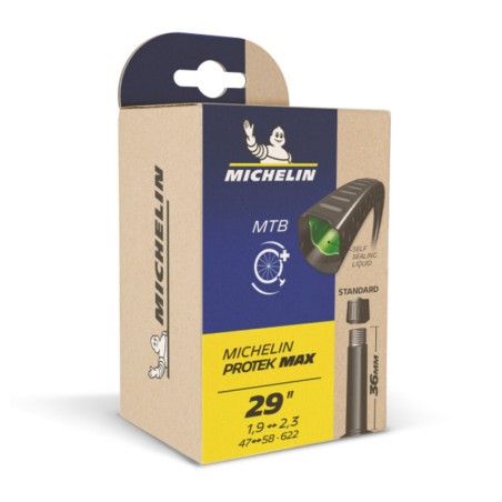Cámara de bici MICHELIN A4 Protek Max 47/61X700c ST 48mm - motoscamaralweb.com