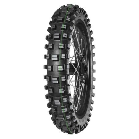 Neumático MITAS TERRA FORCE-EX XT 120/90-18 65M TT SUPER LIGHT (XTREME TERRAIN) GREEN - motoscamaralweb.com