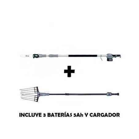 PACK MOTOSIERRA CON PÉRTIGA HS 37 PRO + VAREADOR TELESCÓPICO OV37 M +