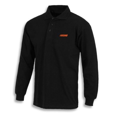 Polo de algodón manga larga ECHO- motoscamaralweb.com