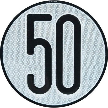 PLACA LIMITES VELOCIDAD 50 KM/H- motoscamaralweb.com