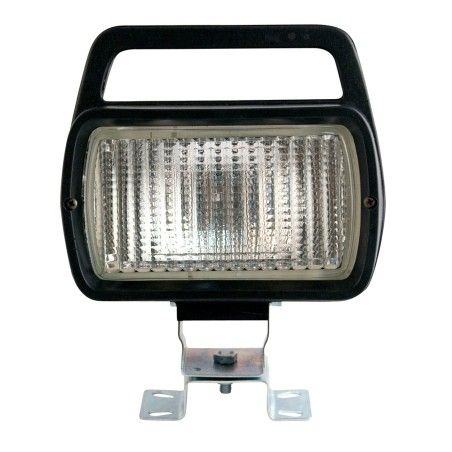 FARO TRABAJO RECT C/ASA 12V H3- motoscamaralweb.com