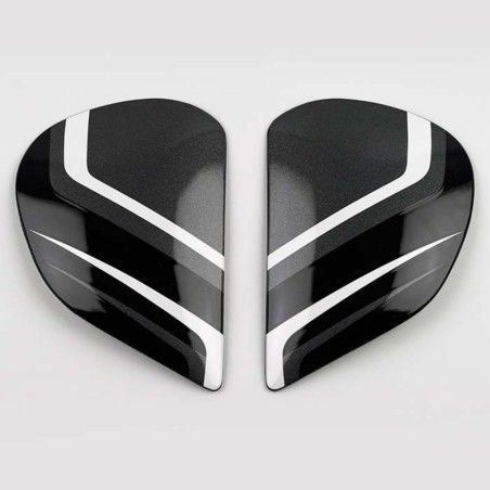 Cubiertas laterales ARAI (Sistema SuperAdSis J). PURO Negro (Modelos: