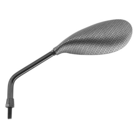 Retrovisor izquierdo universal V PARTS carbon look M2 - motoscamaralweb.com