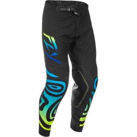 Pantalón FLY RACING Evolution DST S.E. Zen - Negro / Azul / Hi-Vis - motoscamaralweb.com