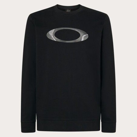 Sudadera OAKLEY New Ellipse Crew - Blackout - motoscamaralweb.com