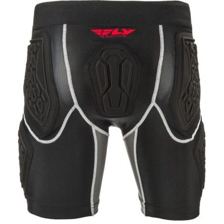 Pantalón corto de compresión FLY RACING Barricade - Negro - motoscamaralweb.com