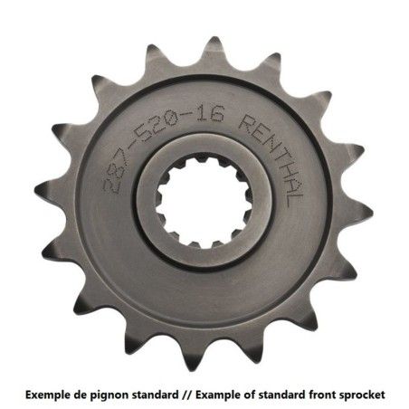 Piñón Renthal 13 dientes 255 – 520 - motoscamaralweb.com