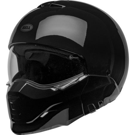 Casco BELL Broozer - Gloss Black - motoscamaralweb.com