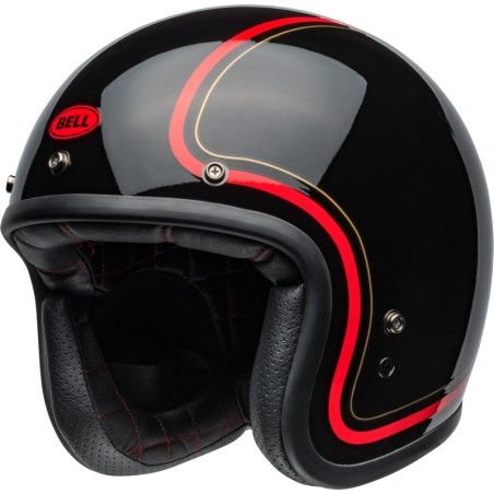 Casco BELL Custom 500 - Chief Gloss Black - motoscamaralweb.com