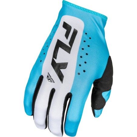 Guantes infantiles FLY RACING Lite - Azul / Blanco / Negro - motoscamaralweb.com