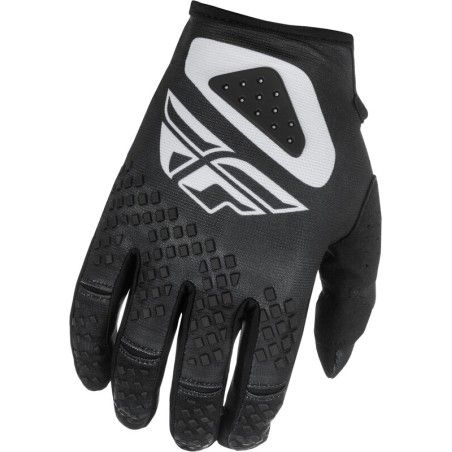 Guantes infantiles FLY RACING Kinetic SYM - Negro / Blanco - motoscamaralweb.com
