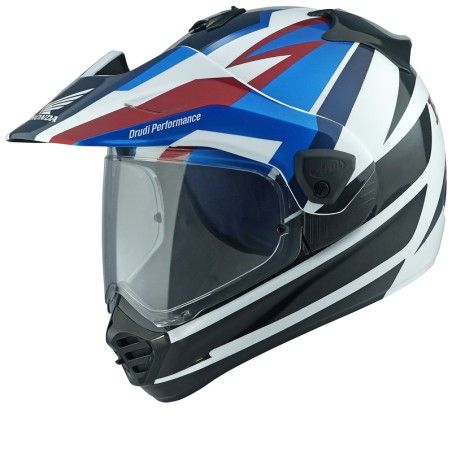 Casco ARAI TOUR-X5 Africa Twin - azul - motoscamaralweb.com