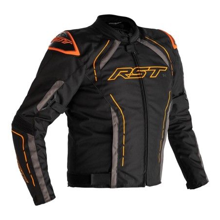 Chaqueta (Textil) RST S-1 Negro/Gris/Naranja. 54 EU/Talla L - motoscamaralweb.com