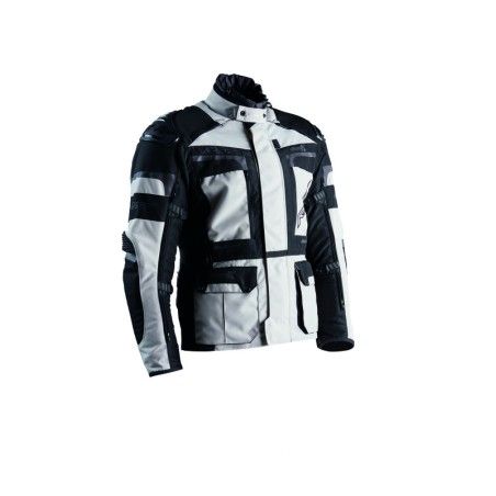 Chaqueta textil RST Pro Series Adventure-X CE hombre - Plata / Negro - motoscamaralweb.com