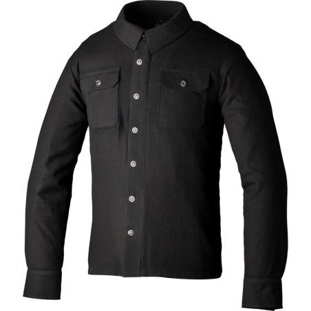 Chaqueta textil reforzada con aramida RST Lumberjack CE hombre - Negro - motoscamaralweb.com