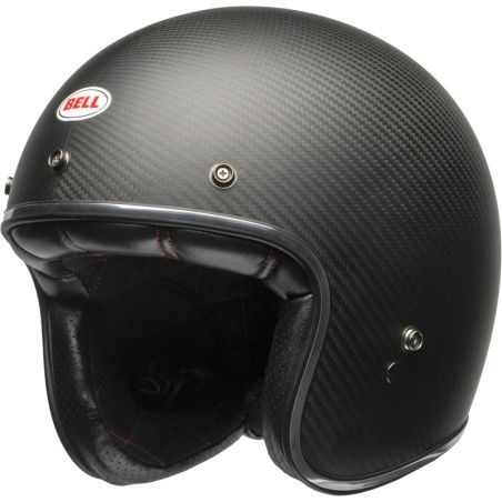 Casco BELL Custom 500 Carbon - Matte Black - motoscamaralweb.com