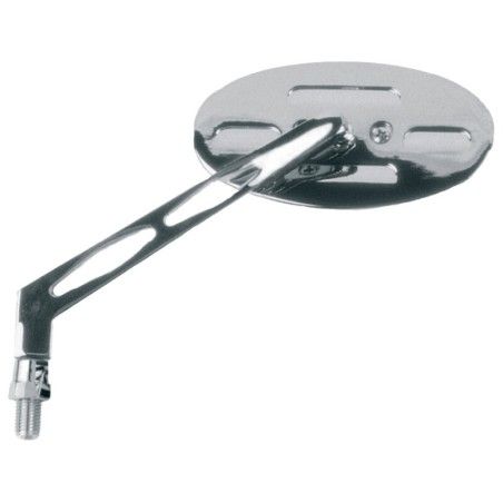 Retrovisor izquierdo universal V PARTS Custom ovalado - motoscamaralweb.com